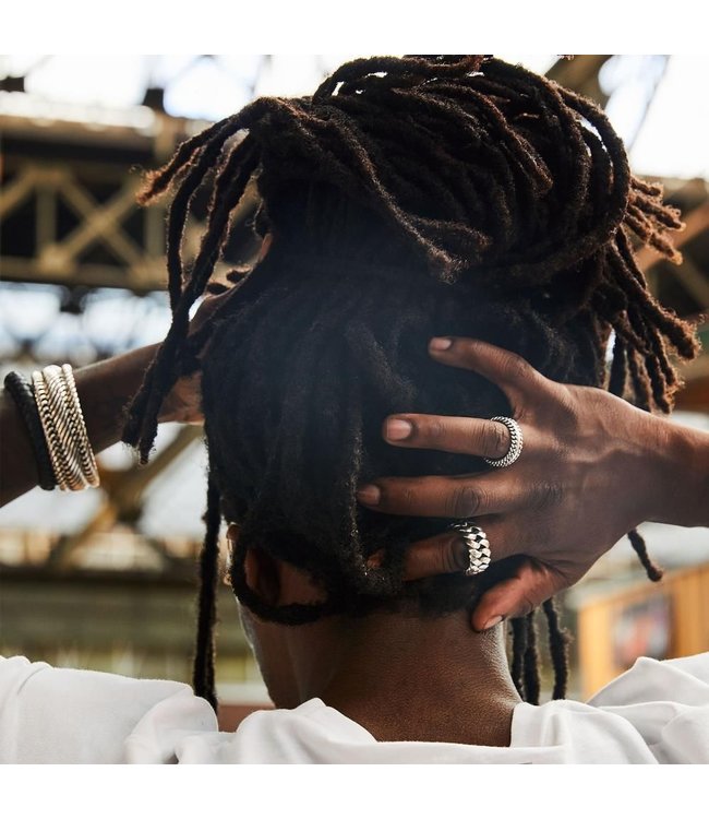 Buddha to Buddha Edwin Armband Silber