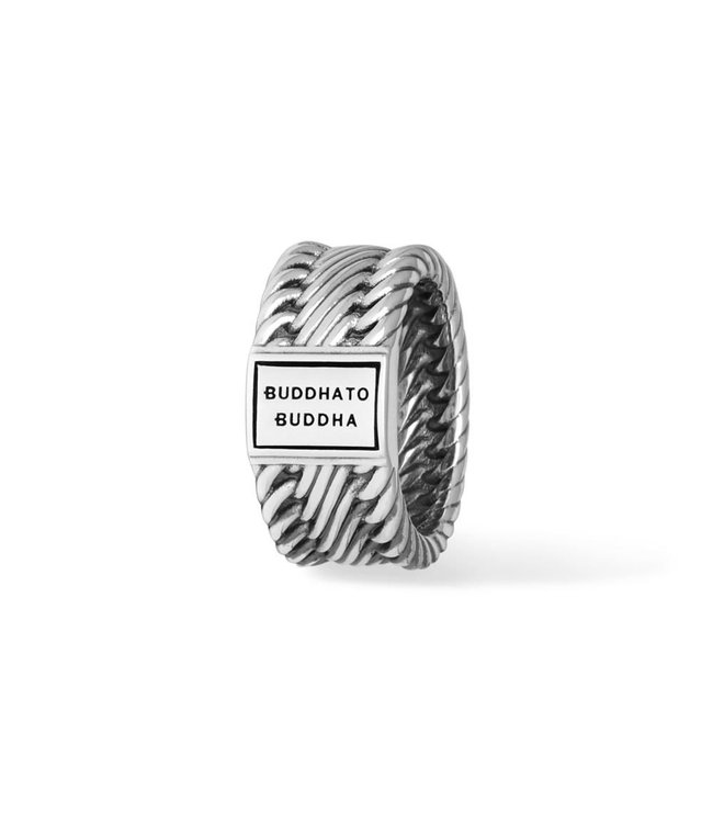 Buddha to Buddha Exclusive Edwin Small Ring 925 Sterling Silver – Free Engraving