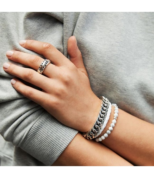 Buddha to Buddha Esther Small Armband Silber