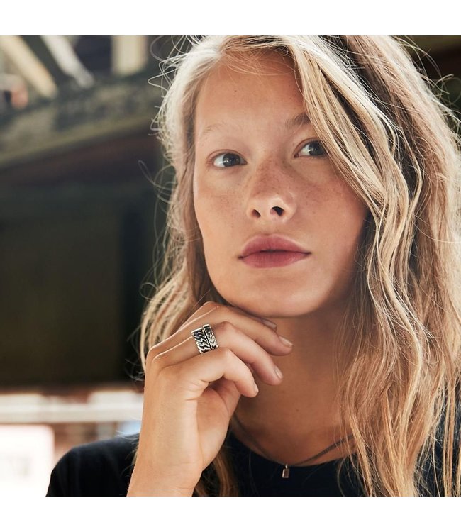 Buddha to Buddha George Small Ring Silver