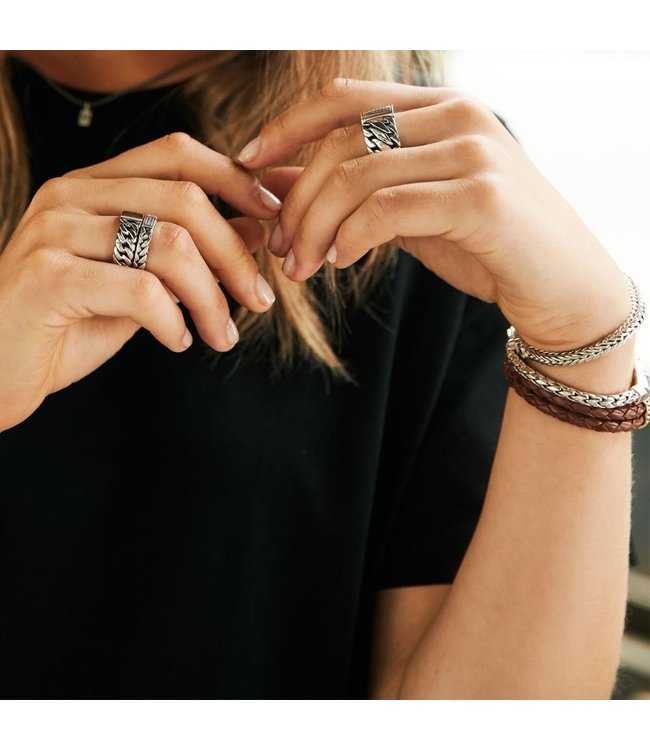 Buddha to Buddha Buddha to Buddha George XS Armband Zilver