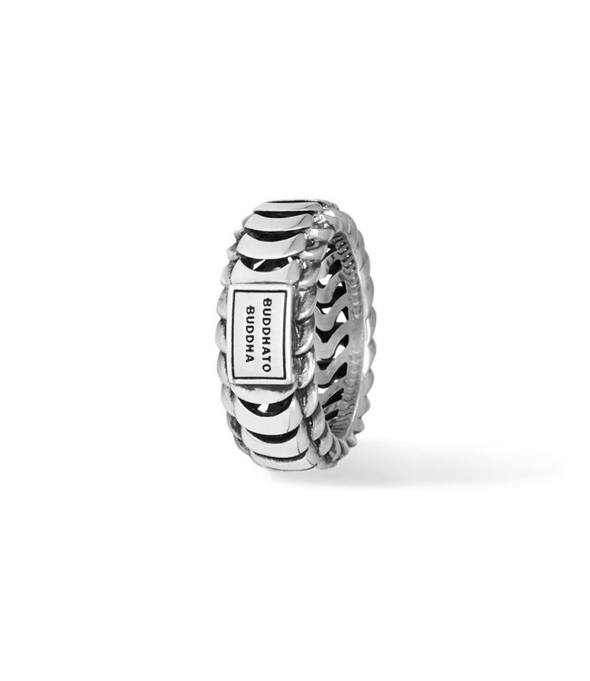 Buddha to Buddha Exklusives Lars Small Ring aus 925er Sterlingsilber – Gratis Gravur
