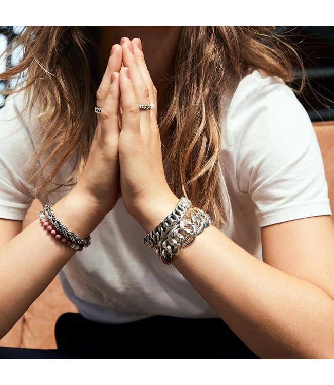 Buddha to Buddha Buddha to Buddha Nathalie Armband Zilver