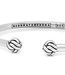 Buddha to Buddha Exklusives Refined Katja Bangle aus 925er Sterlingsilber – Gratis Gravur
