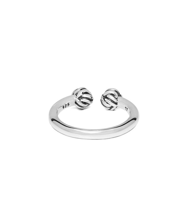 Buddha to Buddha Exklusives Refined Katja Ring aus 925er Sterlingsilber – Gratis Gravur