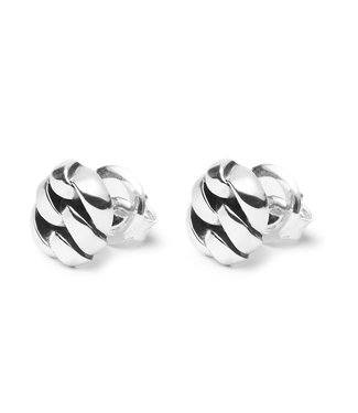 Buddha to Buddha Gliederkette Ohrstecker Silber