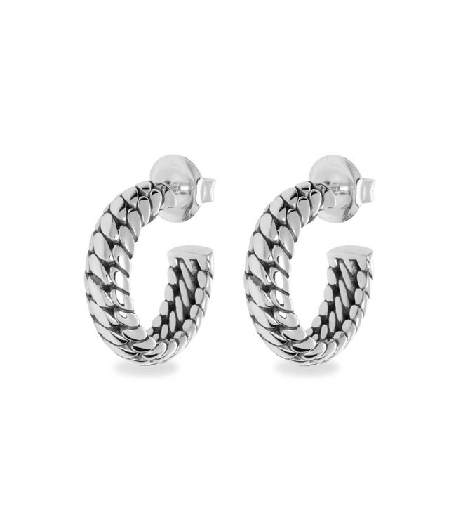 Buddha to Buddha Exclusive Ben Small Oorbel 925 Sterling Silver – Free Engraving