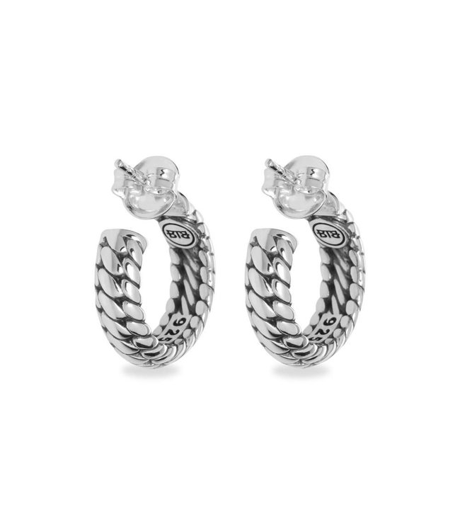 Buddha to Buddha Ben Small Oorbel Zilver