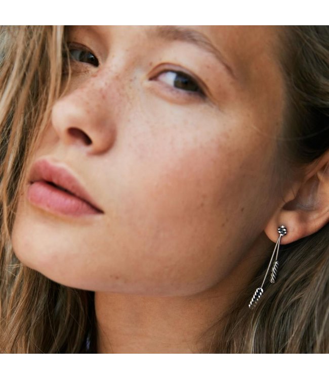 Buddha to Buddha Exclusive Oorbellen Refined Chain 925 Sterling Silver – Free Engraving