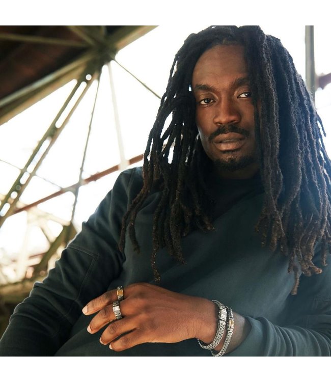 Buddha to Buddha Exclusieve Armband Ben XS Black Rhodium Zilver van 925 Sterling Zilver – Gratis Gravure