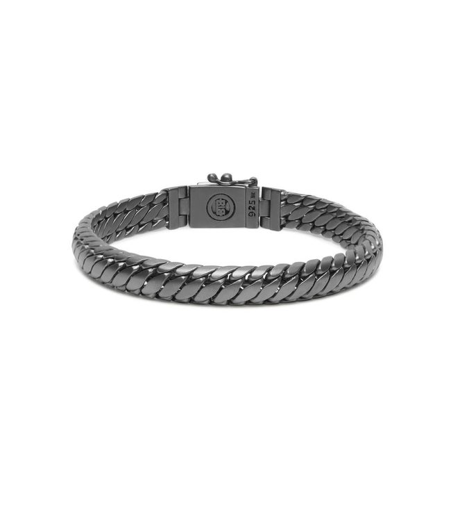 Buddha to Buddha Exklusives Armband Ben XS Black Rhodium Goud aus 925er Sterlingsilber – Gratis Gravur