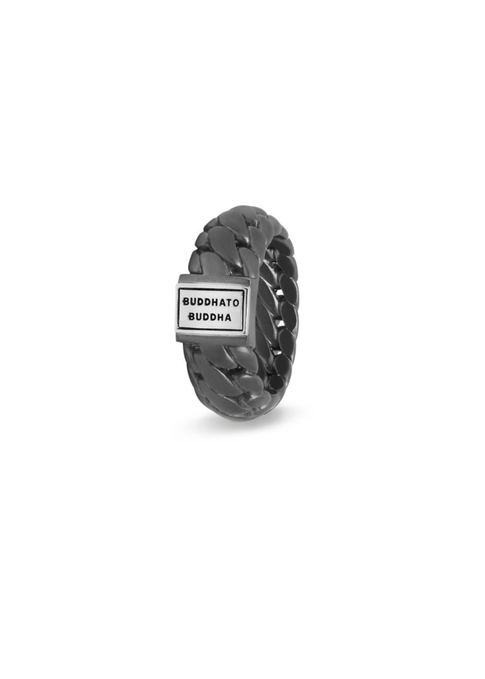 Buddha to Buddha Buddha to Buddha Ben Small Ring Black Rhodium Silver