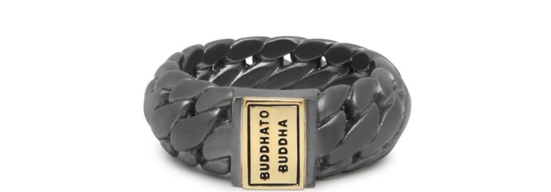 Ring Ben Small Black Rhodium Gold