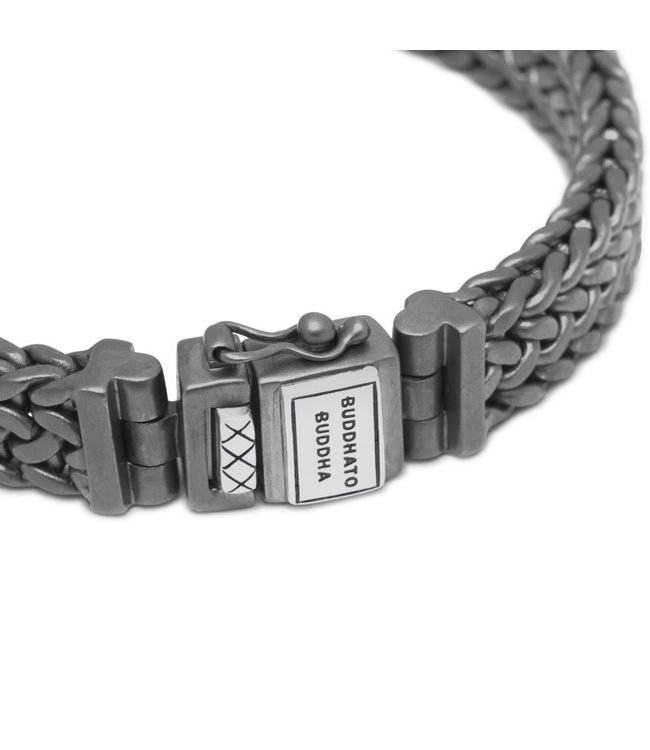 Buddha to Buddha Armband Julius Black Rhodium Zilver