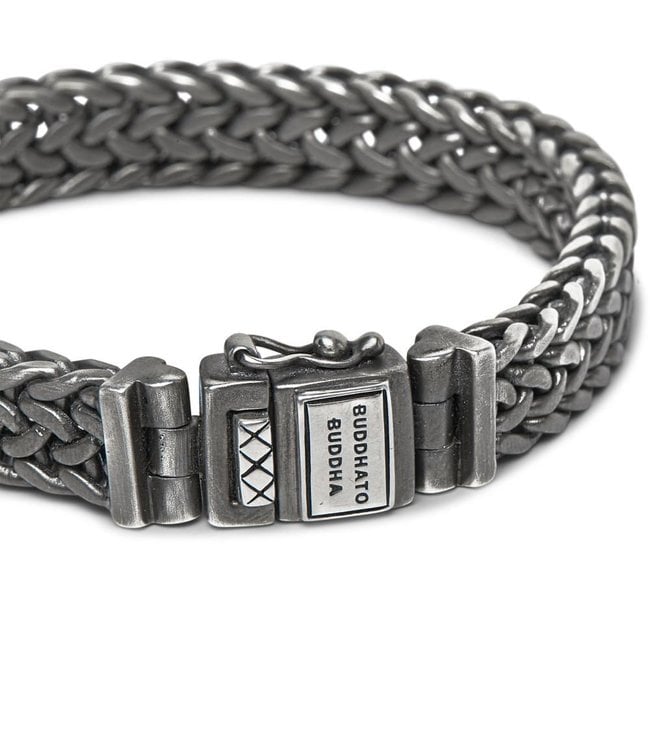 Buddha to Buddha Armband Julius Black Rhodium Zilver