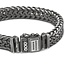 Buddha to Buddha Julius Armband Schwarz Rhodium Silber
