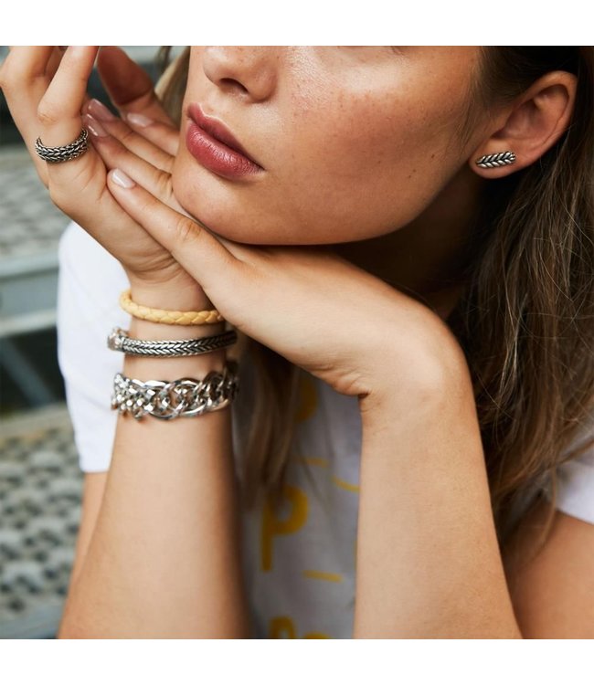 Buddha to Buddha Nathalie Small Armband Silber