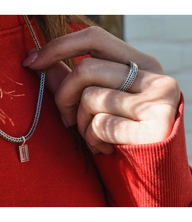 Buddha to Buddha Ellen Small Ring Silver