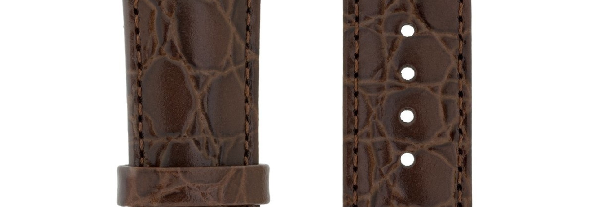 Horlogebandje Crocograin Kalfsleer 16 mm