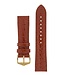 Watch strap Crocograin calf leather 16 mm
