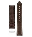 Watchband George calf leather + Premium Caoutchouc (Rubber) 20 mm