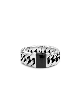 Buddha to Buddha Buddha to Buddha Chain Stone Ring Onyx