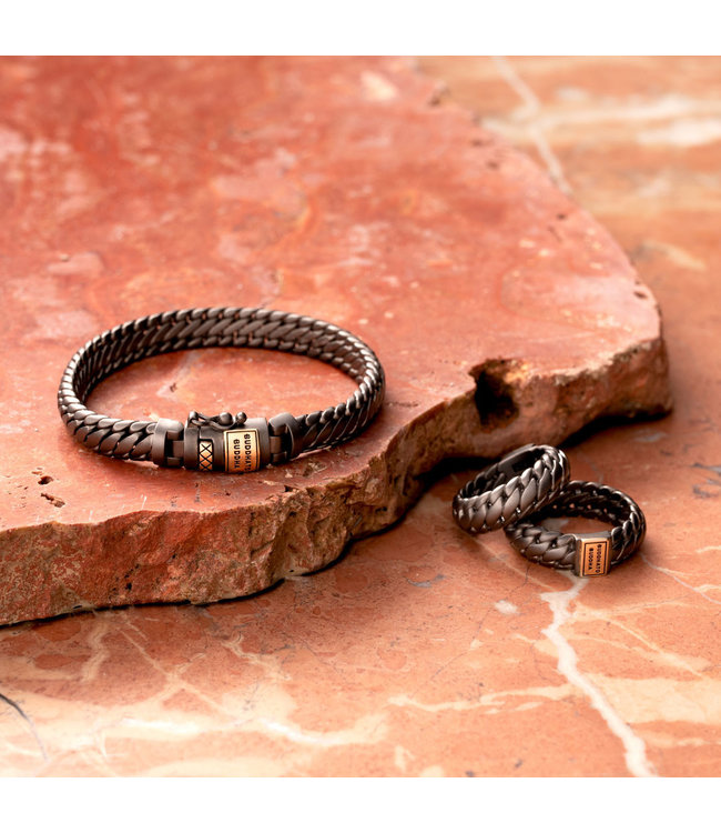 Buddha to Buddha Ben XS Bracelet Black Rhodium Gold