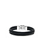 Armband Edwin Small Leer Zwart