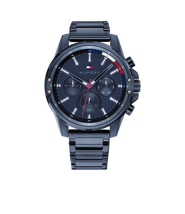 Tommy Hilfiger TH1791789 Horloge - Blauw 45mm - Juwelier de Vaal