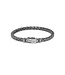 Buddha to Buddha Katja XS Bracelet Black Rhodium Shine Silver