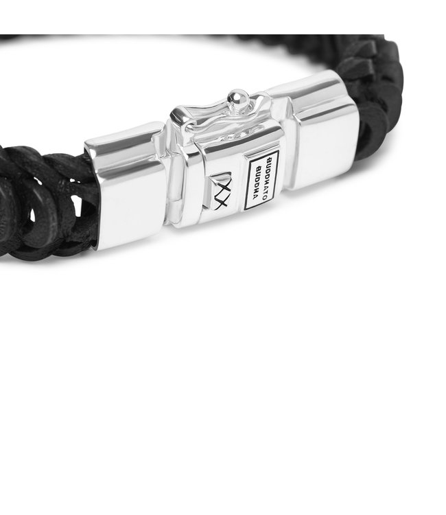 Buddha to Buddha Buddha to Buddha Lars Leder Armband Schwarz