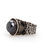 Jeh Jewels Ring Silber + Labradorit Cab 19494