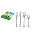 Zilverstad Children cutlery Friends of Nature - 4 pieces - stainless steel - free engraving