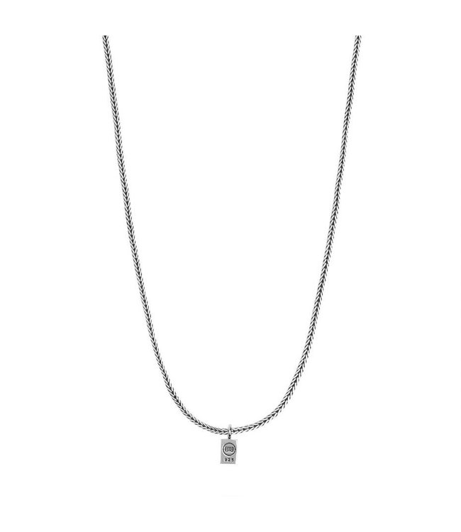 Buddha to Buddha Exclusive Collier Barbara XS 60 cm 925 Sterling Silver – Free Engraving