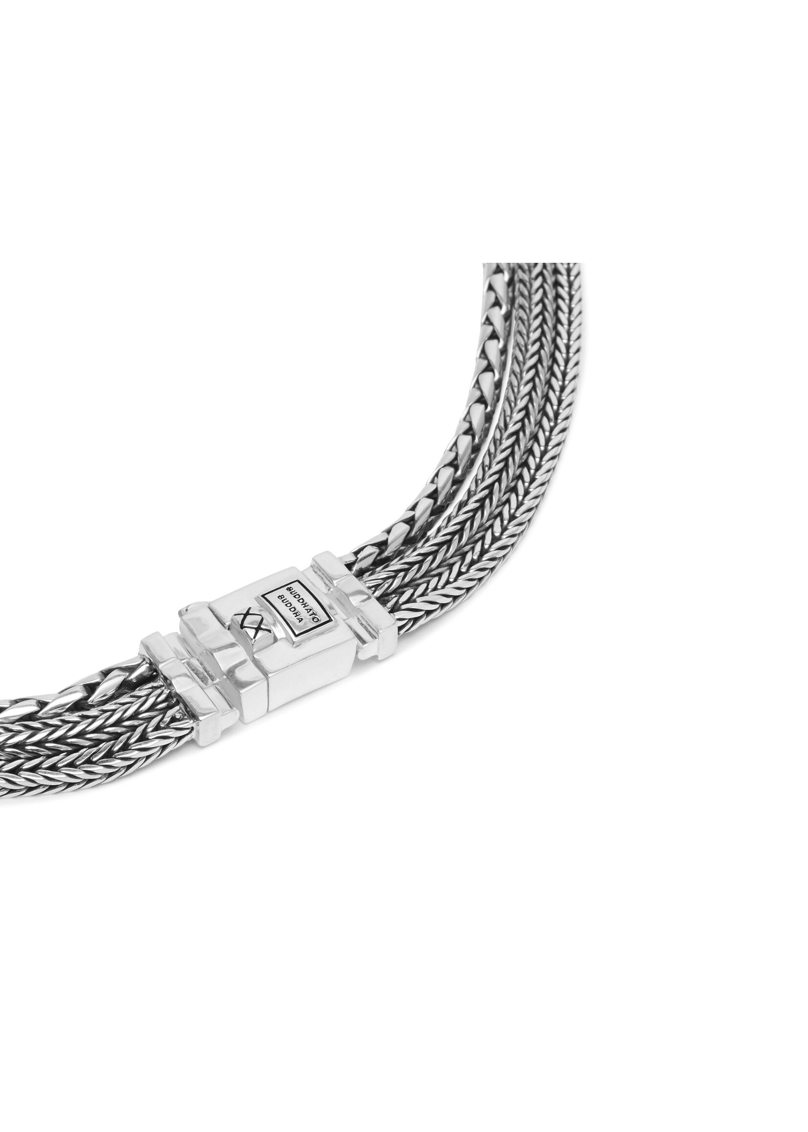 Buddha to Buddha Buddha to Buddha Ketting Triple Mini Zilver