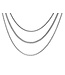 Buddha to Buddha Ketting Triple Mini Zilver