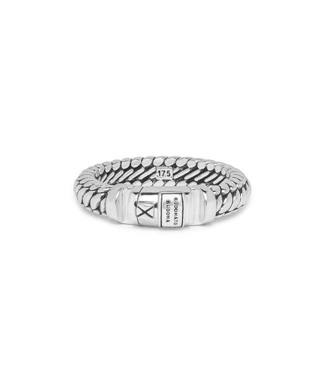 Buddha to Buddha Ben XS Schloss Ring Silber