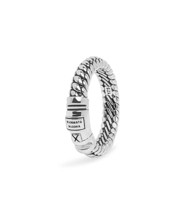 Buddha to Buddha Exclusieve Ring Ben XS Lock van 925 Sterling Zilver – Gratis Gravure
