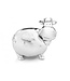 Zilverstad Money box Cow, silver colour - free engraving