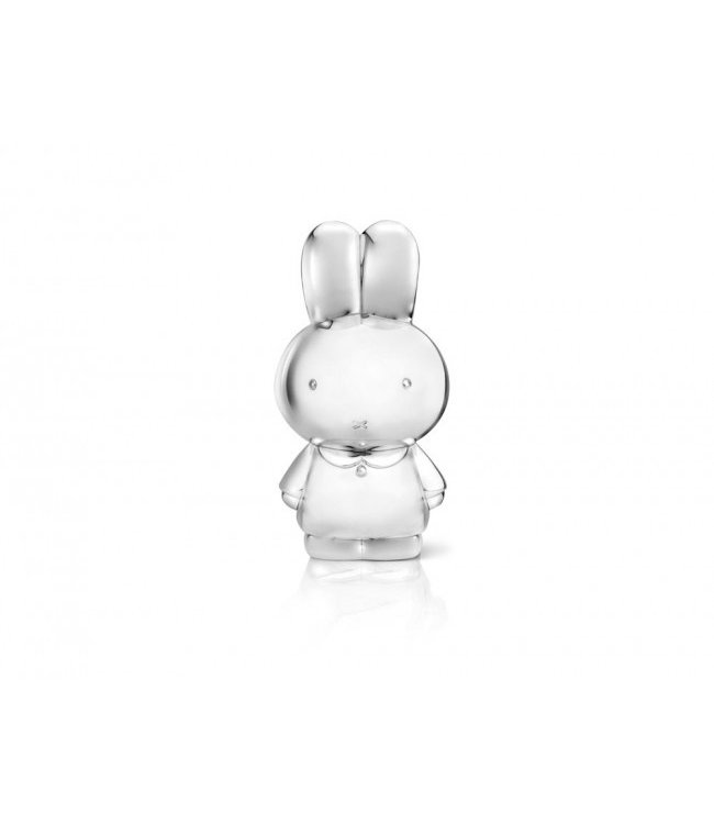 Zilverstad Spardose Miffy 15cm- Farbe Silber - Kostenlose Gravur