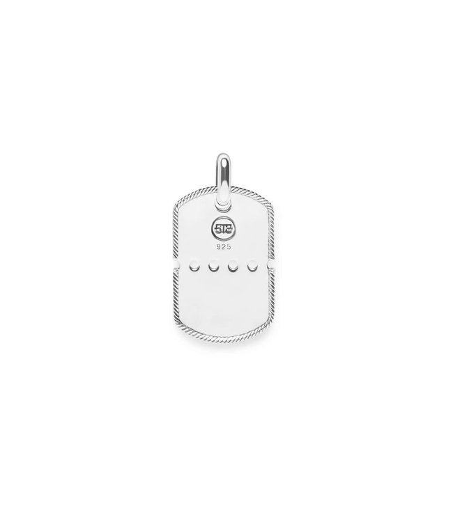 Buddha to Buddha Buddha to Buddha Army Tag Pendant Silver