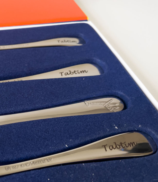 Zilverstad Children's cutlery miffy vehicles with reading book and free engraving