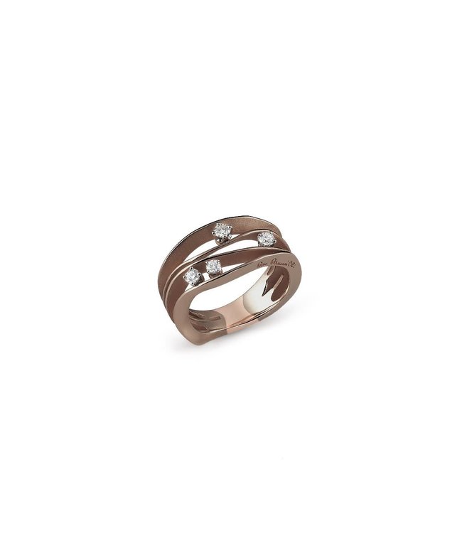 Annamaria Cammilli Dune Ring, 18Kt 4 Diamant(en) ct. 0.27