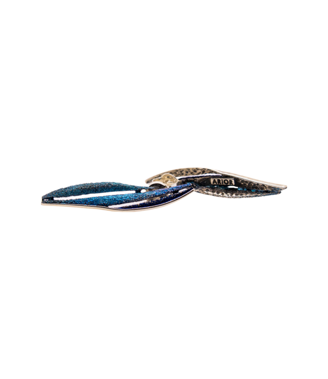 Arior Barcelona Bori Blue Grote oorbellen