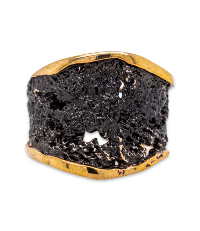 Arior Barcelona Intenzza Golden Black small ring