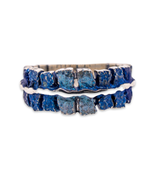 Arior Barcelona Fragrance blue ring