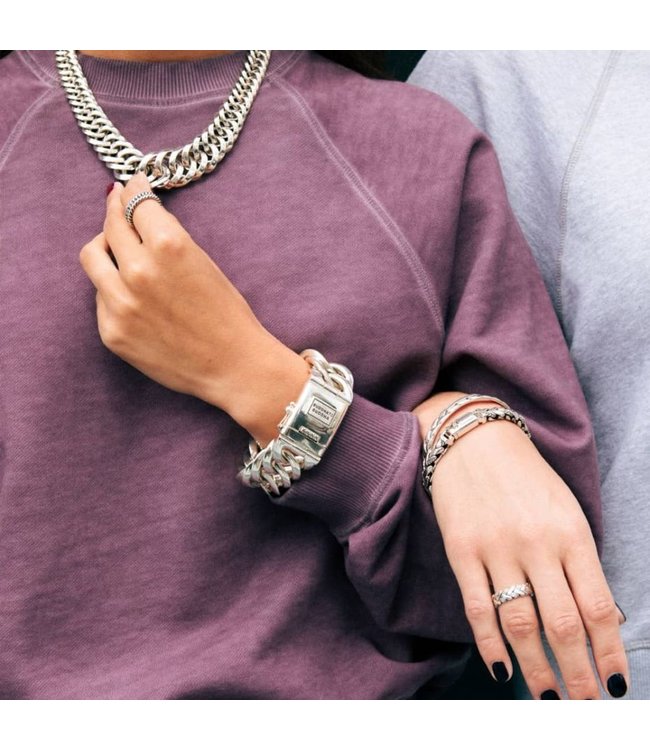 Buddha to Buddha Buddha to Buddha Chain XL Bracelet Silver