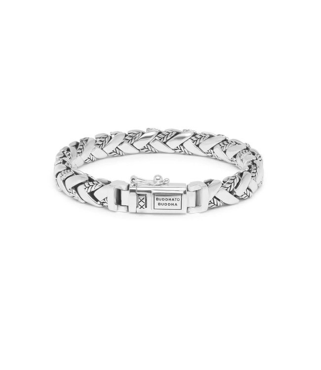 Buddha to Buddha George Textured Bracelet Silver