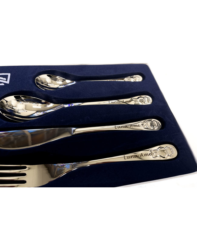 Zilverstad Kinderbestek Nijntje 4-delig RVS