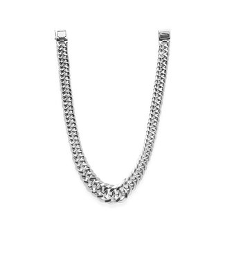 Buddha to Buddha Gliederkette Gradient Kette Silber